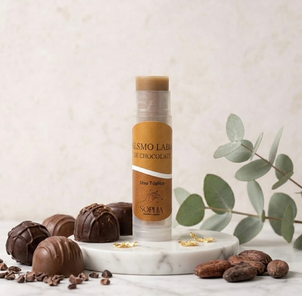 Bálsamo Labial de Chocolate